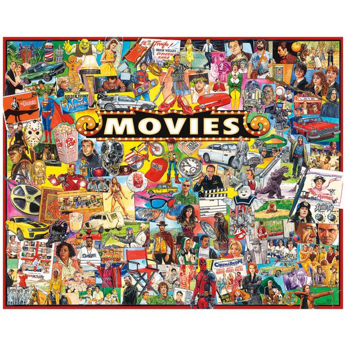 1000 Piece Movies Jigsaw Puzzle