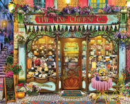 Alternative view 1 of White Mountain Puzzles Wine & Cheese Shop - 1000 Piece Puzzle