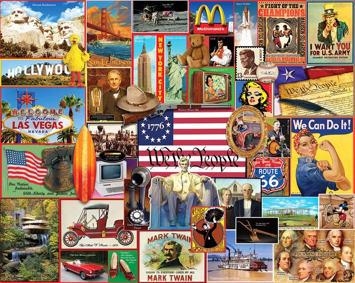 American Originals 1000 Piece Jigsaw Puzzle by Lewis T. Johnson