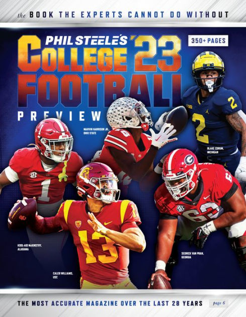 Phil Steele's 2023 College Football Preview, National Edition by Phil Steele  Publications, Magazine