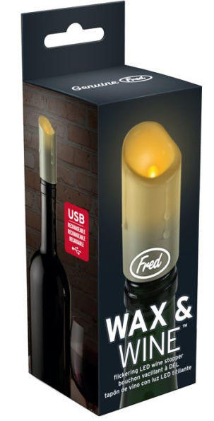 Wax & Wine LED Candle Bottle Stopper