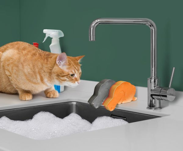 Kitchen Kittens Sponges - Set of 2