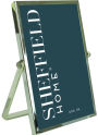 4x6 Shiny Silver Steel Frame