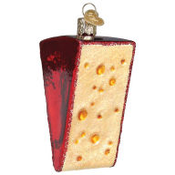 Title: Cheese Wedge Ornament