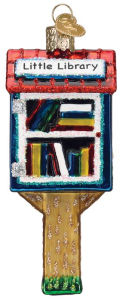 Title: Little Library Ornament