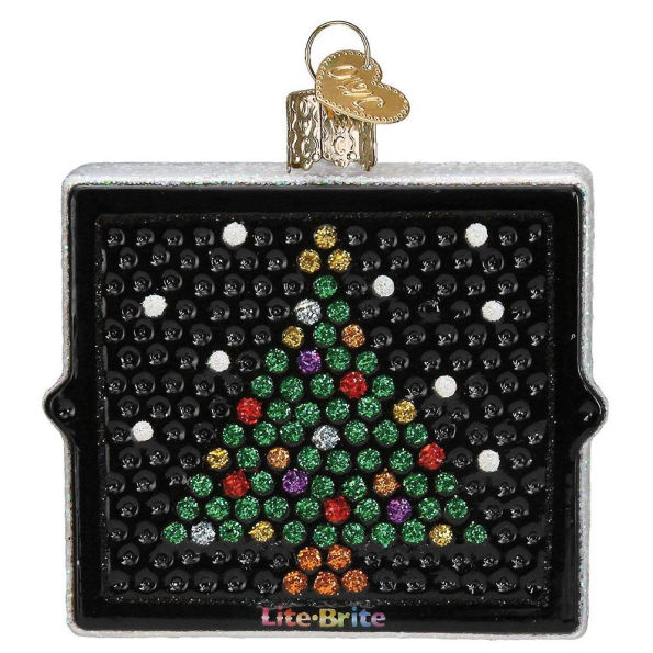 Lite Brite Ornament