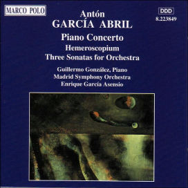 Antón García Abril: Piano Concerto; Hemeroscopium; Three Sonatas for Orchestra