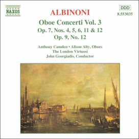 Albinoni: Oboe Concerti, Vol. 3