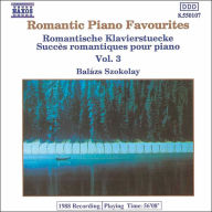 Title: Romantic Piano Favourites, Vol. 3, Artist: Balazs Szokolay