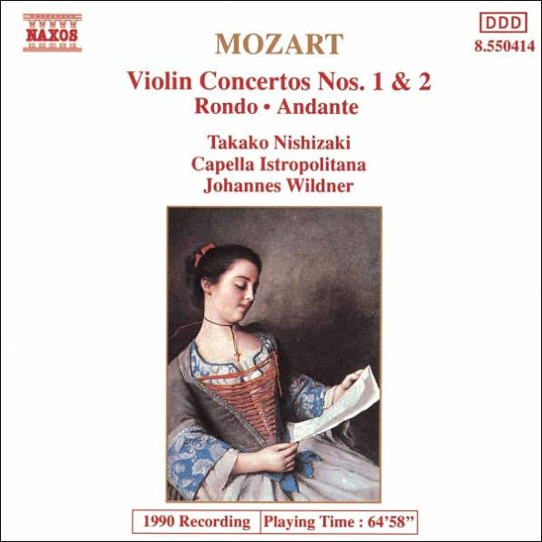 Mozart: Violin Concertos Nos. 1 & 2; Rondo, K211; Andante, K269