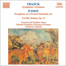 Franck: Symphonic Variations; D'Indy: Symphony on a French Mountain Air