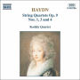 Haydn: String Quartets Op. 9, Nos. 1, 3 and 4