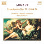 Mozart: Symphonies Nos. 21-24 & 26