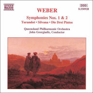 Title: Weber: Symphonies Nos. 1 & 2, Artist: John Georgiadis