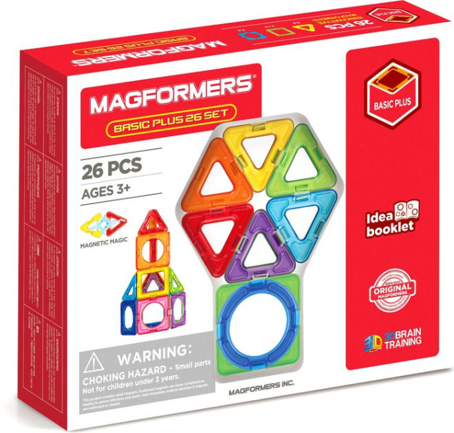 Magformers Basic Plus 26 Pieces by Magformers