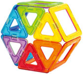 Alternative view 2 of Magformers Rainbow 14 Piece Building Set