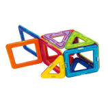 Alternative view 8 of Magformers Rainbow 14 Piece Building Set