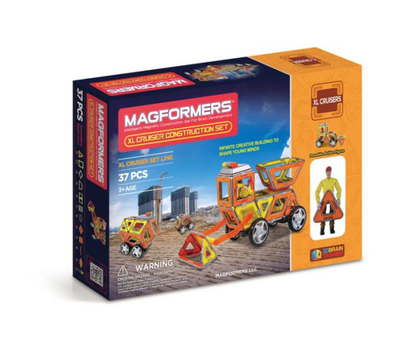 Magformers XL Construction Cruiser 37 Piece