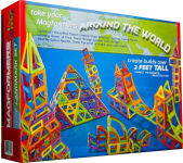 Alternative view 2 of Magfromers Landmark 174 Piece Set