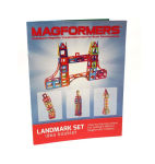Alternative view 9 of Magfromers Landmark 174 Piece Set