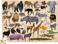 Title: 36 Wild Animals 100 pc Puzzle