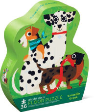 Title: Playful Pups 36 pc floor puzzle