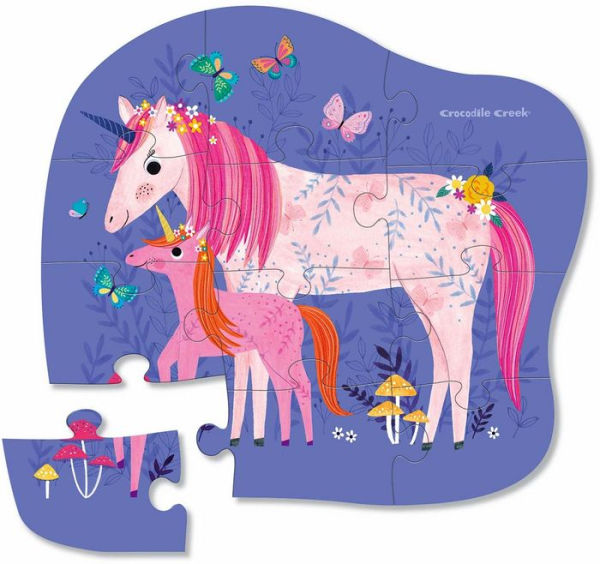 Unicorn Magic 12 Piece Mini Puzzle