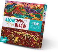 Title: Above and Below - Dinosaur World 48 Piece Jigsaw Puzzle
