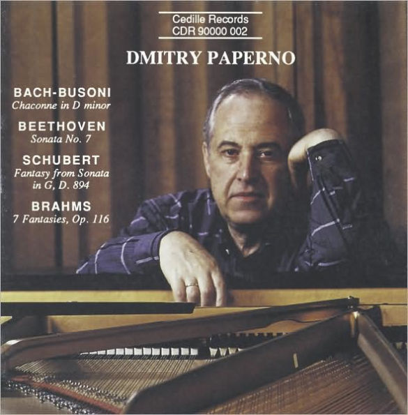 Dmitry Paperno performs Bach-Busoni, Beethoven, Schubert & Brahms