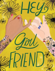 Title: Friendship General Hey Girl Friend with Two Girls Locking Pinkies