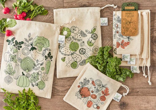 Market Produce Bags Set of 3