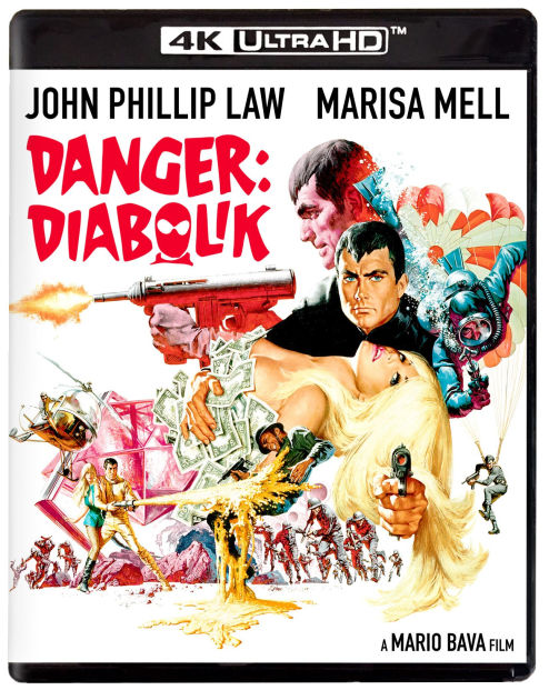 【中古】 Blu-ray Danger: Diabolik 北米版 Amazon.com: Danger: Diabolik [Blu-ray] : John Phillip Law