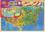 USA & World PuzBox (2 Puzzles in a Wood Box)