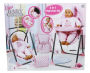 Lissi Baby Doll 6-in-1 Convertible Highchair Play Set