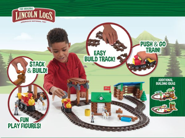 Lincoln Logs Sawmill Train Express