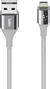 Belkin F8J207bt04-SLV Premium Kevlar Lightning to USB-A Cable Silver