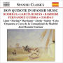 Don Quixote in Spanish Music