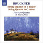 Bruckner: String Quintet in F major; String Quartet in C minor