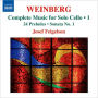 Mieczyslaw Weinberg: Complete Music for Solo Cello, Vol. 1