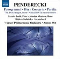 Title: Penderecki: Fonogrammi; Horn Concerto; Partita, Artist: Jennifer Montone