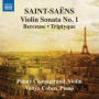 Saint-Sa¿¿ns: Violin Sonata No. 1; Berceuse; Triptyque