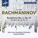 Alternative view 1 of Rachmaninov: Symphony No. 2, Op. 27; Vocalise, Op. 34, No. 14