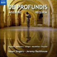 De Profundis, Miserere, Requiem