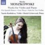 Moszkowski: Works for Violin and Piano