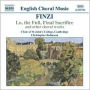 Finzi: Lo, the Full, Final Sacrifice and Other Choral Works