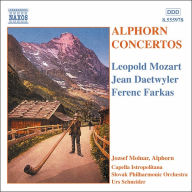 Title: Alphorn Concertos by Leopold Mozart, Jean Daetwyler and Ferenc Farkas, Artist: Jozsef Molnar