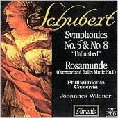 Title: Schubert: Symphonies Nos. 5 & 8, Artist: Schubert / Wildner / Philharmonia Cassovia