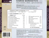 Title: Nimrod Borenstein: Piano Concerto; Shirim; Light & Darkness, Artist: Clelia Iruzun
