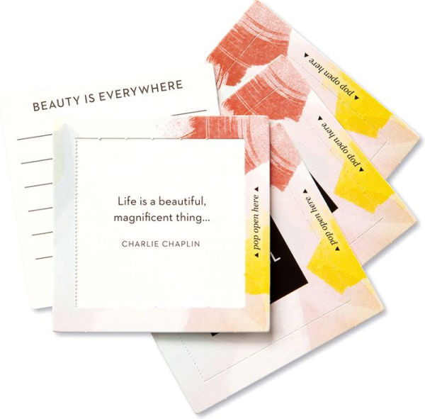 ThoughtFulls Pop-Open Boxed Cards Set Life is Beautiful