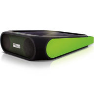 Eton NRKS200B Rugged Rukus Solar Bluetooth Audio System - Black & Green